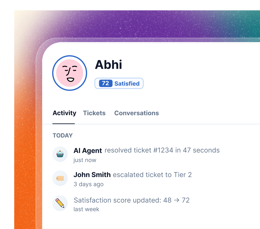 AI resolution flow